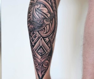 tatouage maori polynesien