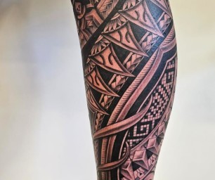 tatouage maori polynesien