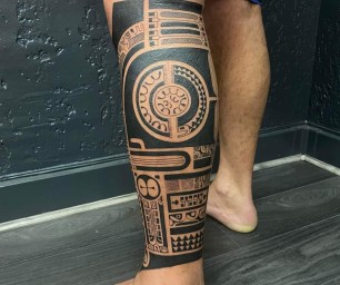tatouage maori polynesien