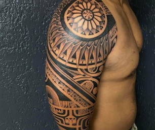 tatouage maori polynesien