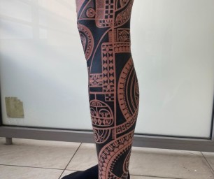 tatouage maori polynesien
