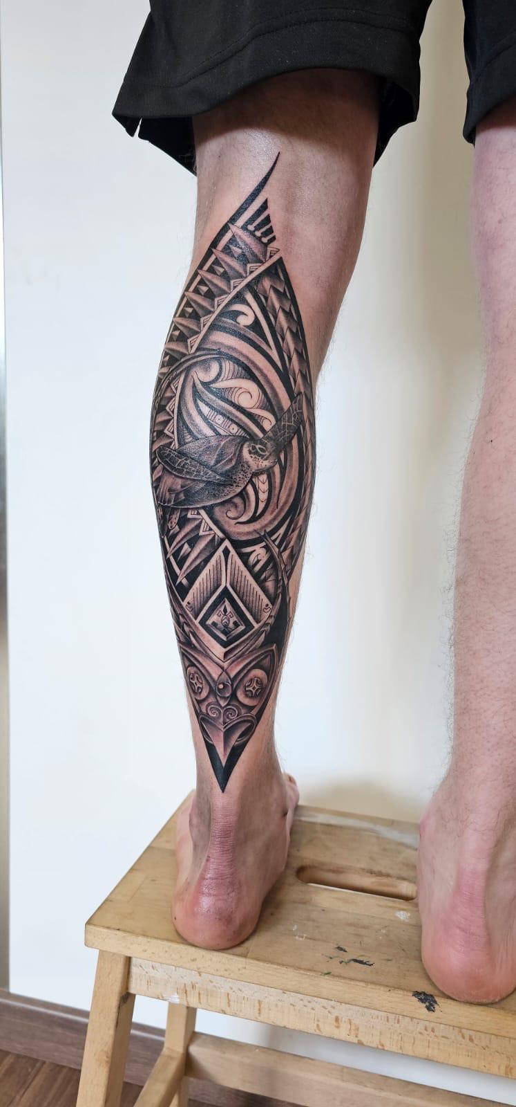 tatouage maori polynesien